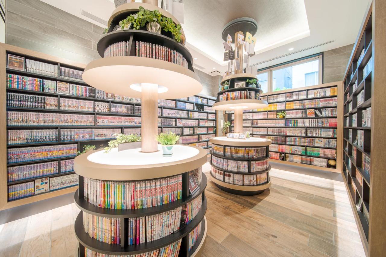 Quintessa Hotel Osaka Shinsaibashi Comic & Books Exteriör bild