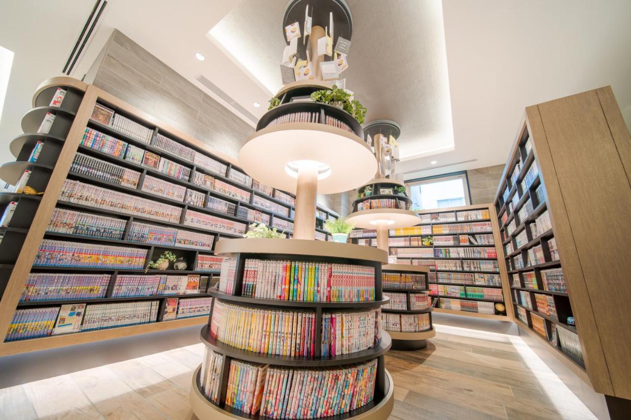 Quintessa Hotel Osaka Shinsaibashi Comic & Books Exteriör bild