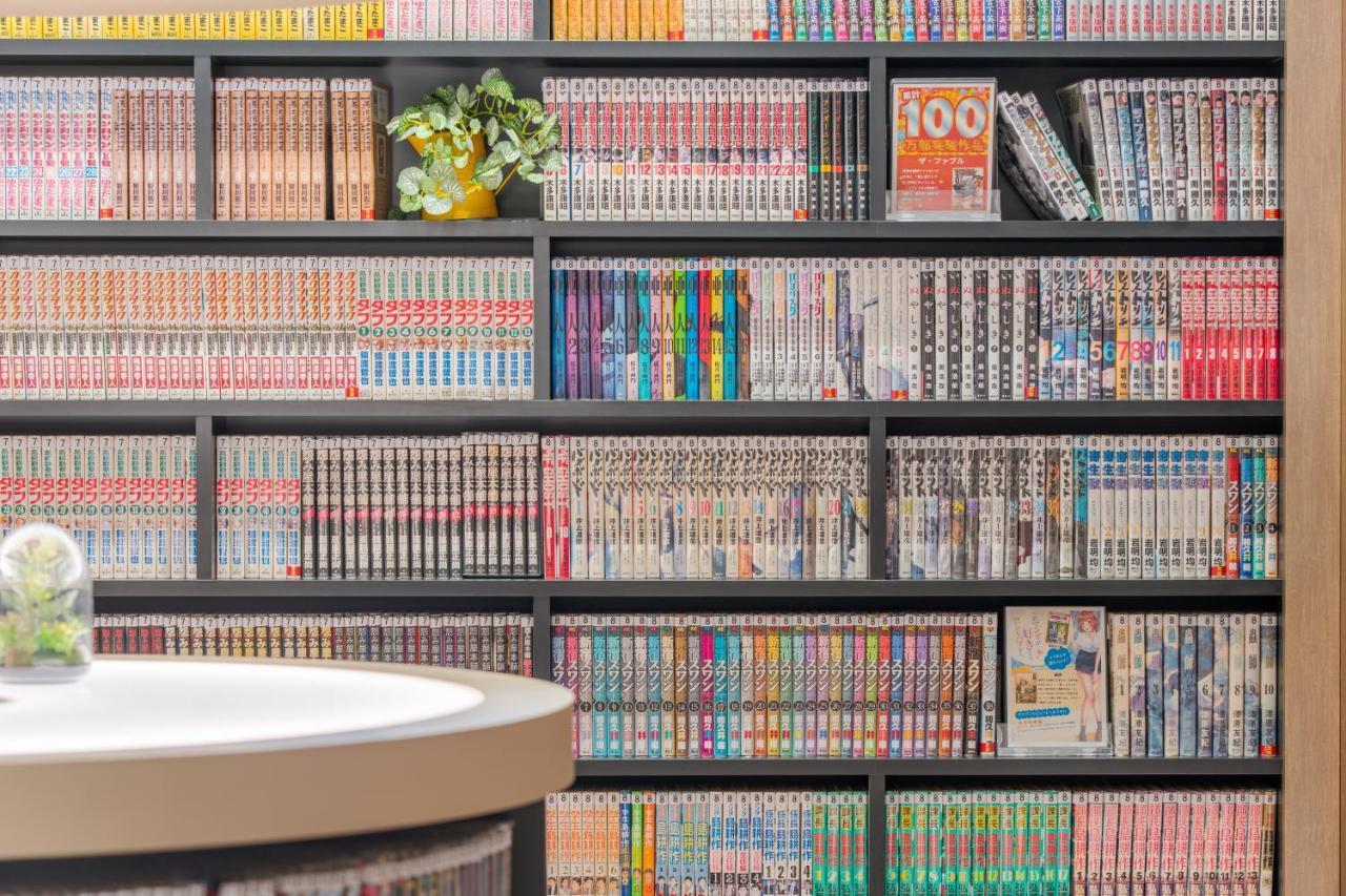 Quintessa Hotel Osaka Shinsaibashi Comic & Books Exteriör bild
